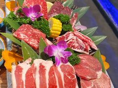 -明洞阿姨·韩式酱蟹烤肉·创意料理(三元桥店)