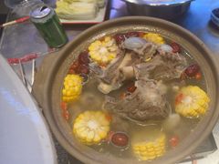 -疆巴焰·新疆羊肉串大王·暖身羊肉煲(雅宝新城店)