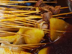 -拈签一笑黄牛肉辣卤串串