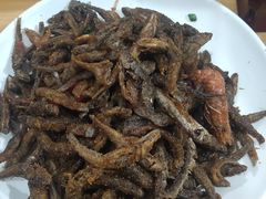椒盐小溪鱼-黄牛肉馆·皖南土菜