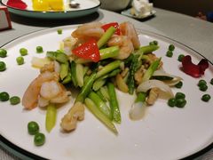 芦笋虾仁-竹雨堂创意中国菜(裕华店)