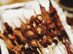 大肠串蒜-周姑娘不等味·牛羊肉火锅·螃蟹罗氏虾·烤鱼烤串(高邮店)