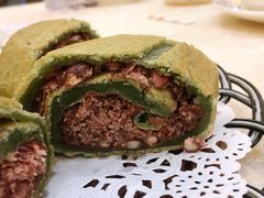 绿茶红豆薄撑-顺德人家食府(黄金广场店)
