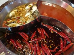 艳红酸辣三拼锅-陈艳红火锅菜·冒菜(簋街店)