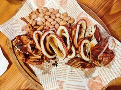 冰竹鱿鱼-草家酱蟹炭火烤肉店(珲春南路一店)