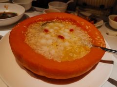 南瓜酒酿小圆子-玫瑰厅上海菜(兴国路店)