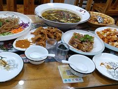 -八次方密云水库鱼粘卷子·熏鸽子·农家菜
