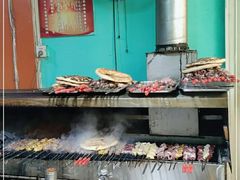 自助取餐区-新疆阿力烧烤