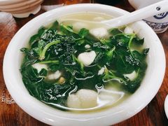 菠菜鱼丸汤-吾介小籠館