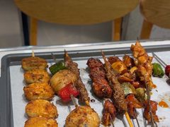 -宝记烧烤·碳锅羊肉·羊蝎子火锅·夜食社(文体路创始店)