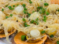 清蒸扇贝粉丝-明记海鲜大排档(巽寮湾店)
