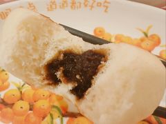 山药枣泥花花饼-西贝(上海中心店)