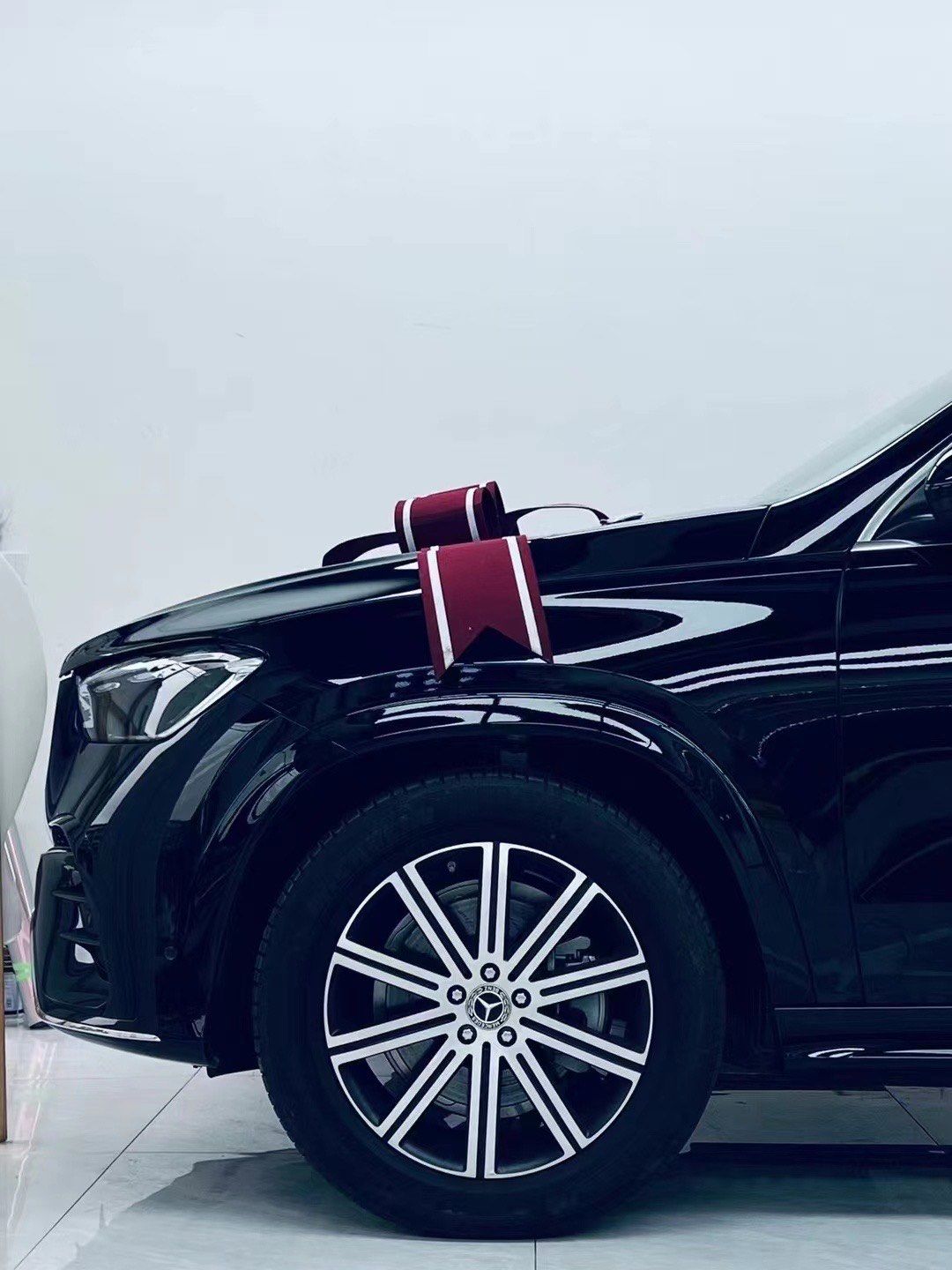 这个奔驰贴透明车衣真亮