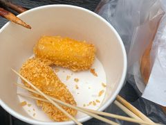 炸鲜奶-沙州食驿·非遗小吃夜市