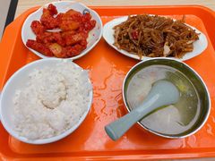 泡菜苕粉肉丝-梅园食堂