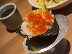 蟹肉海胆手卷-初居食屋日式料理(万象城购物中心店)