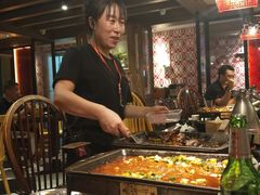 自助取餐区-江边城外烤全鱼(方庄时代购物中心店)