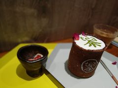 手工奶盖茶-茶是一枝花泡茶店