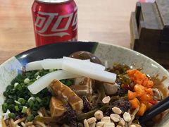 素食全料热干面-古一味襄阳牛肉面热干面(滨江宝龙店)