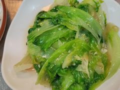 蒜蓉炒生菜-鹤睦鱼生·啫啫煲·海鲜(保利百合店)
