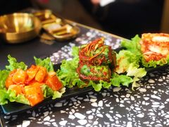 泡菜拼盘-黑牛の場烤肉(摩天活力城店)
