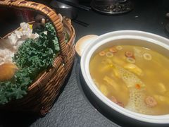竹菘鲍鱼鸡汤-锦荟JINHUI·浙江小馆(上海荟聚店)