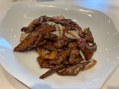 京葱爆猪肝-虎哥私房菜(馒头山店)