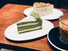 日本柚子酱佐抹茶白巧克力干纳许-black rainbow coffee