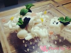 白玉菇配鲟鱼籽-稍可轩博物馆餐厅