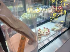 莓果巴斯克芝士蛋糕-黑草莓(重庆路店)