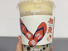 厚烧蛋糕波波奶茶-喜茶(深圳海岸城店)
