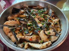 豉汁蒸鱼肉-松鹤山庄