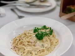 意式自汁培根通心粉-摩根扒房(桐梓林店)
