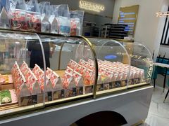 面包甜点陈列柜-爸爸糖吐司面包(兰州中心店)