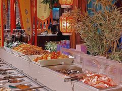 自助取餐区-袍家大院重庆火锅(文安路店)