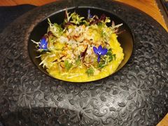 藏红花意大利烩饭配香料龙虾-AZUL by FUEL蓝色·法式酒馆(琶醍店)