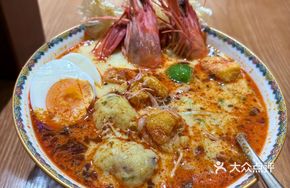 Tán Niáng's Shrimp Noodles (Laksa)