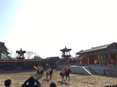 八旗马战-横店影视城明清宫苑园区