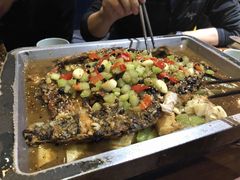 温香豆豉烤鱼（清江鱼/斤）-锦尚阁烤鱼(望京新荟城店)