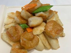 铁杆山药炒虾仁-小贝壳酒楼(经九路店)