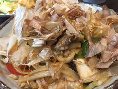 牛肉炒乌冬面-尺山寸水日料(马桥满天星店)