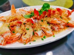 蒜蓉开边蒸九节虾-鱼篮仔·潮汕美食(圆明新园店)