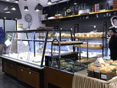 面包甜点陈列柜-幸福西饼面包茶饮(车公庙店)