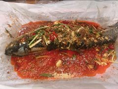 纸包鱼-我们家私房纸包鱼·烧烤