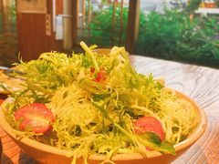 凉拌苦菊-呱呱叫民俗风味主题餐厅(沣峪口店)