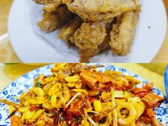 炸小黄花-1910老鲁味海鲜·戳子肉·青岛菜(金沙滩店)