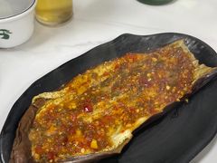 烤茄子-二红烧烤排骨串(麦岛店)