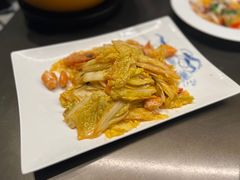 明虾烧菜芯-东莱馋房(陆家嘴店)