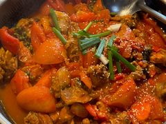 -贵州辣子鸡番茄鸡