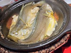 金榜黄花鱼-恭喜上堓砂锅焗·海鲜大排档(闵行龙湖店)
